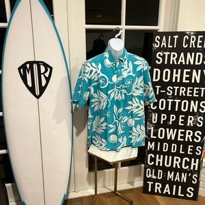 Phil Edwards aqua blue Reyn Spooner